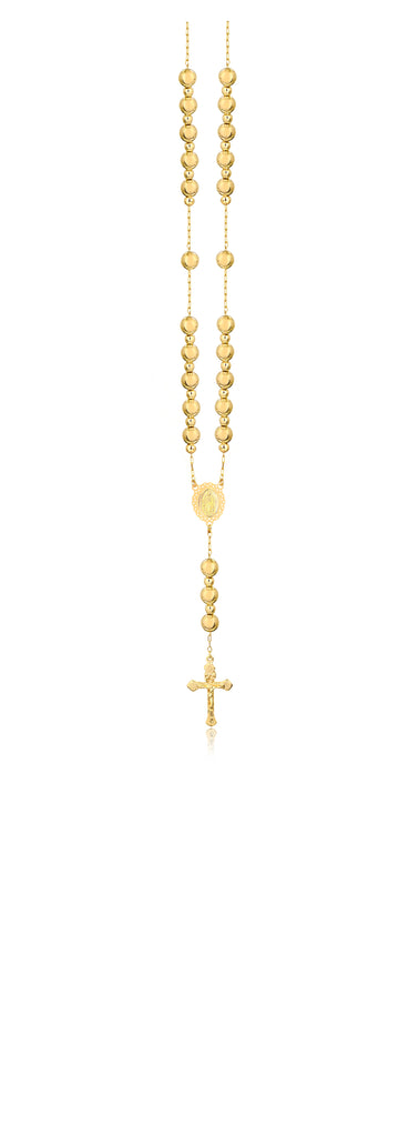 18K Gold Layered Oro Laminado Rosarie
